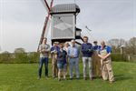 De Leyssensmolen staat weer klaar om te malen