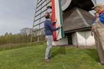 De Leyssensmolen staat weer klaar om te malen