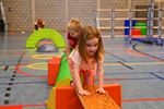Sportieve kleuters op omnisportkamp