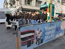 Amicula op de zaterdagmarkt