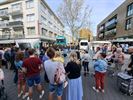 Amicula op de zaterdagmarkt