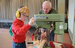 Tol en kinderklokje knutselen bij KWB Kolonie