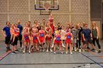 Basketten tegen de ouders, da's genieten!