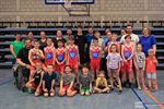 Basketten tegen de ouders, da's genieten!