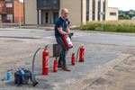 Leerkrachten leren branden blussen