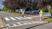 Gediplomeerde voetgangers in 't Stekske
