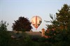 De landing van een luchtballon