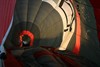 De landing van een luchtballon