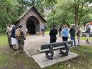 Eerbetoon aan gesneuvelde RAF-bemanningsleden