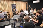 Drummen en nog eens drummen bij Davy