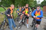KSA-jongens vertrekken met de fiets op kamp