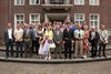 Gouden bruiloft in de Weyerstraat