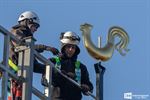 Toren Sint-Pietersbandenkerk weer compleet