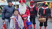 Berichtje van de Sint op de markt in Pelt