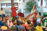 Sinterklaasfeest vol verhalen en plezier in de bib