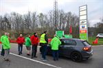 Algemene staking: wegblokkades zone West-Limburg