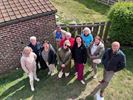 Xenia vrouwen volgen creatieve bakworkshop