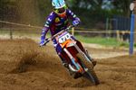 Oefenen op het crossterrein