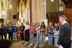 Kruisweg en paasbezinning voor de vormelingen