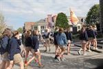 Chiro Koersel viert Pasen met nieuwe muziekkapel