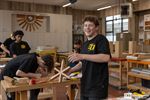 Leerlingen Provil namen deel aan Vlaamse Houtproef