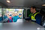 Politie op bezoek in de klas van Yenthe in BaLu