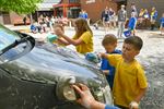 Blinken dat die auto's bij Chiro Jonathan deden!