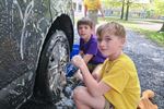 Blinken dat die auto's bij Chiro Jonathan deden!