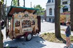 Muzikale deuntjes op de wekelijkse markt