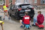 Chiro Kerkhoven doet auto's blinken