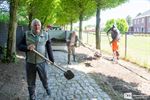 Buren zaaien samen met de stad een bloemenweide