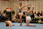 Brons voor Feline, Marie en Jill op VK acrogym