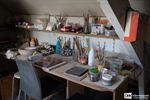 Atelier in beeld, bij Mieke en Guido