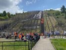 Beringen kleurde oranje