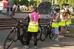 Fietsexamens in het centrum
