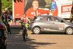 Fietsexamens in het centrum