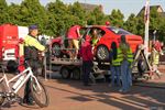 Fietsexamens in het centrum