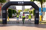 Fietsexamens in het centrum