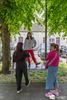 26 kinderen zetten zich schrap als levend beeld