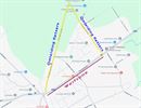 Asfaltwerken in de Fabriekstraat op 2 juni