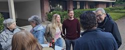 Burenborrel op het Koning Boudewijnplein