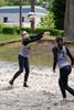 Weer of geen weer: beachvolleyballen!