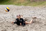 Weer of geen weer: beachvolleyballen!