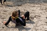 Weer of geen weer: beachvolleyballen!