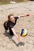 Weer of geen weer: beachvolleyballen!