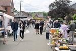 Rommelmarkt Tervant met wat regen en zon