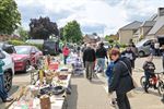 Rommelmarkt Tervant met wat regen en zon