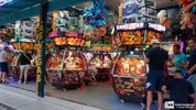 Zomers warm op de kermis in Kerkhoven