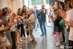 Een erehaag voor Christine Anthonis bij KANL