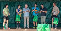 Sportieve sfeer op zonnige braderie en stratenloop